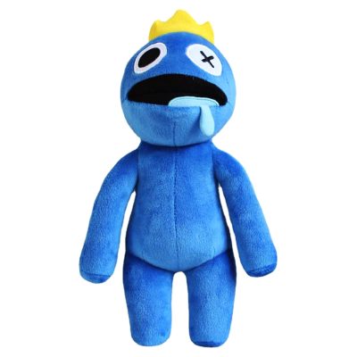 Rainbow Friends Plush Toys,11.8" Rainbow Friends Night Stuffed Animal Plush Doll,Rainbow Friends Plushies Toys for Fans Kids Birthday Thanksgiving Christmas-Blue