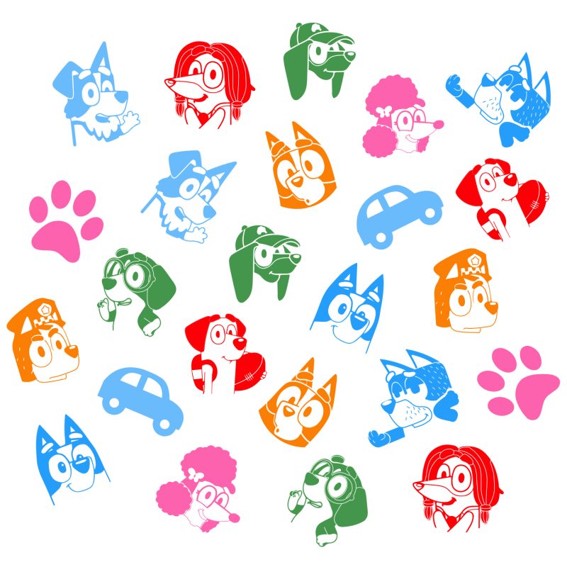 24 Pcs Cartoon Themed Stampers for Kids, Cartoon Birthday Party Supplies Party Favor, Classroom Rewards Prizes Goody Bag Treat Bag Stuff Birthday Party Gifts for Boys Girls - Image 4