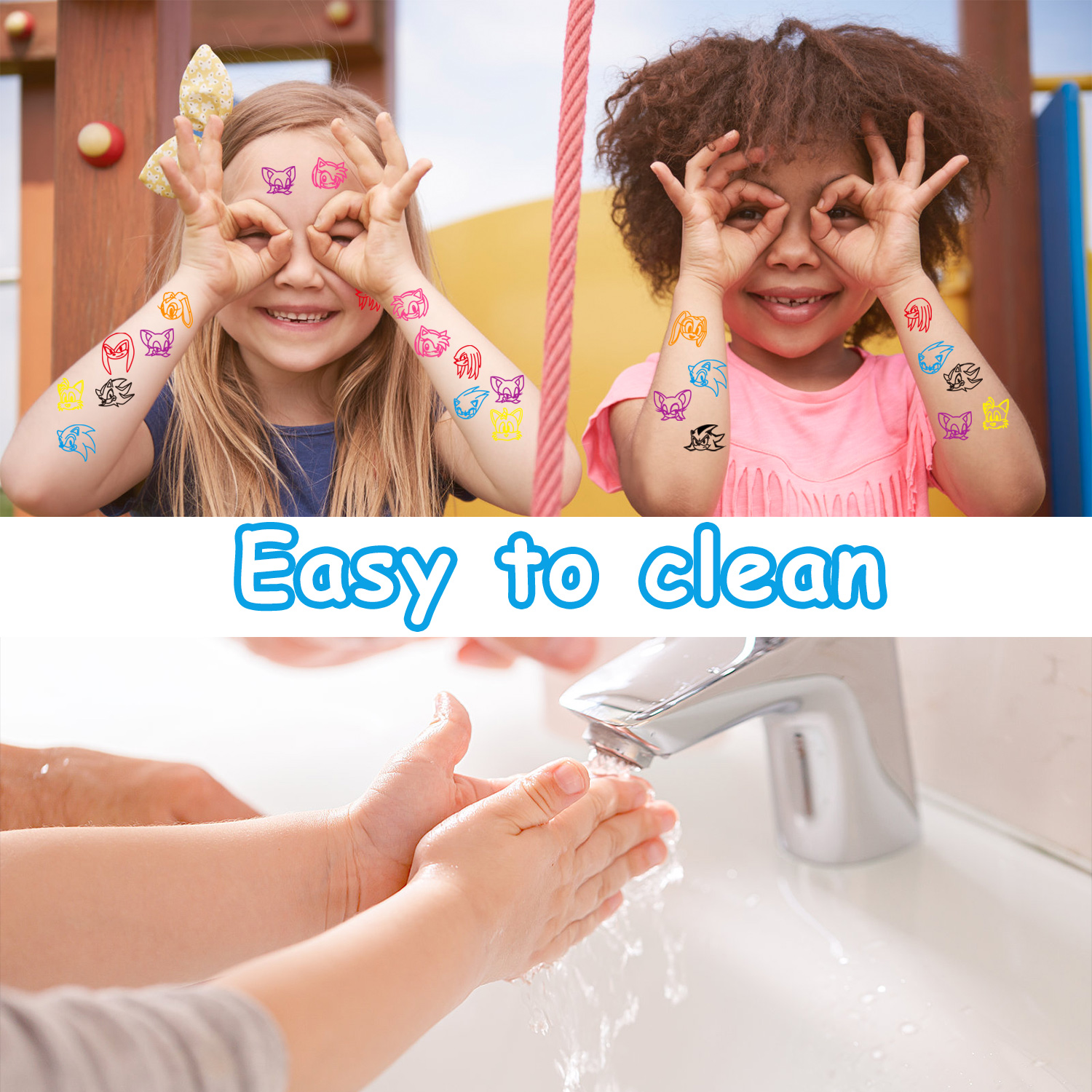 28 Pcs Sonic Themed Stampers for Kids,Sonic Party Favors,Sonic Birthday Party Supplies,Classroom Rewards School Carnival Prizes Goody Bag Treat Bag for Sonic Hedgehog Birthday Party Supplies Gifts - Image 4